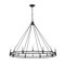 Z-Lite Dennison 16 Light Chandelier, Matte Black 4005-16MB - alternate 3